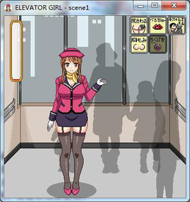 elevator电梯女孩像素游戏冷狐版