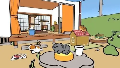 日系画风的养猫游戏
