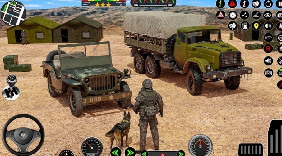 陆军卡车物资运输游戏图2