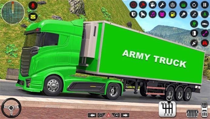 军用卡车运输模拟图2