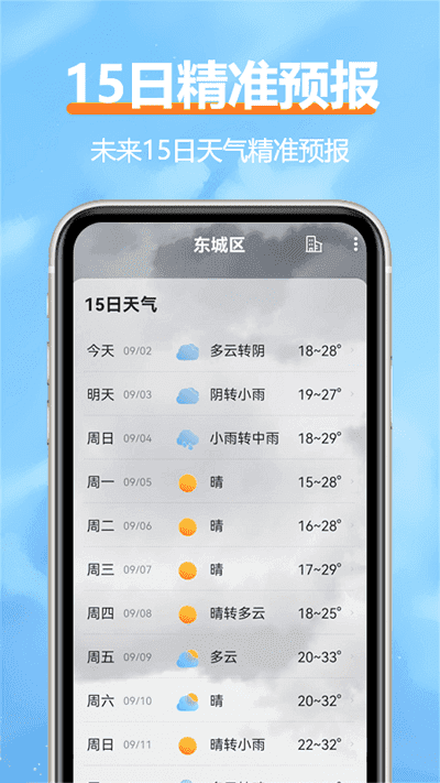 舒云天气app图4