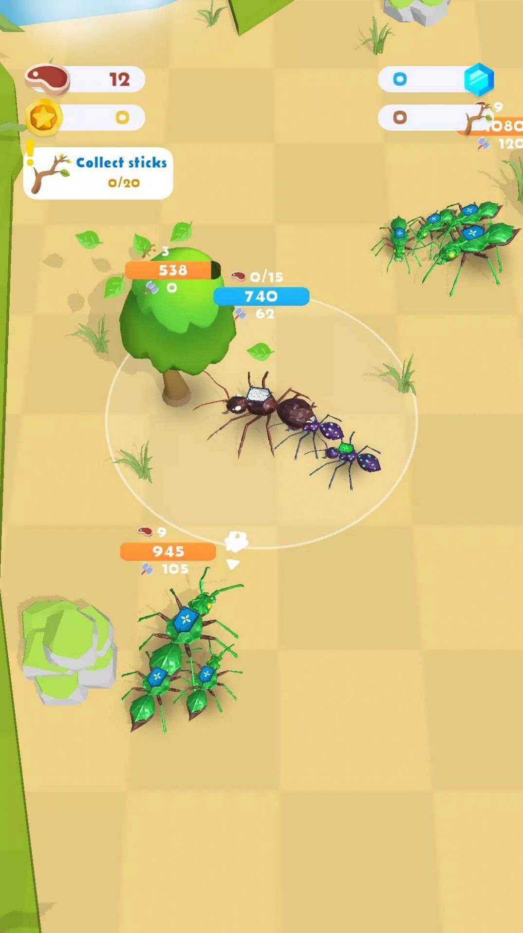 蚂蚁帝国io虫子大军图1