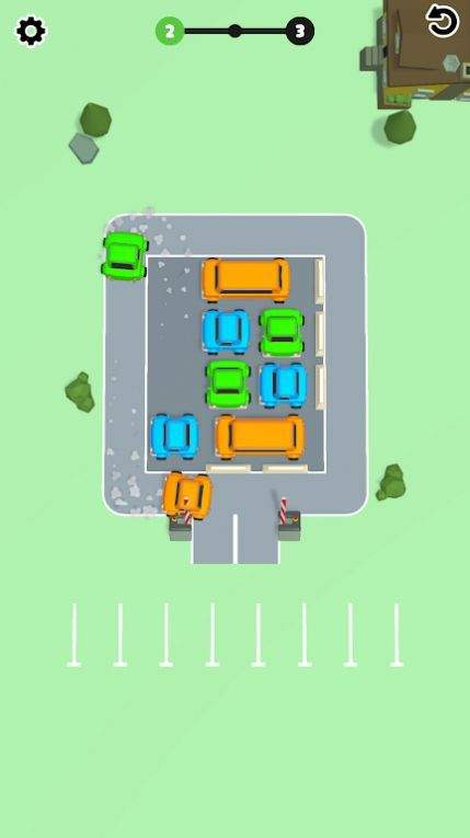 交通混乱停车游戏