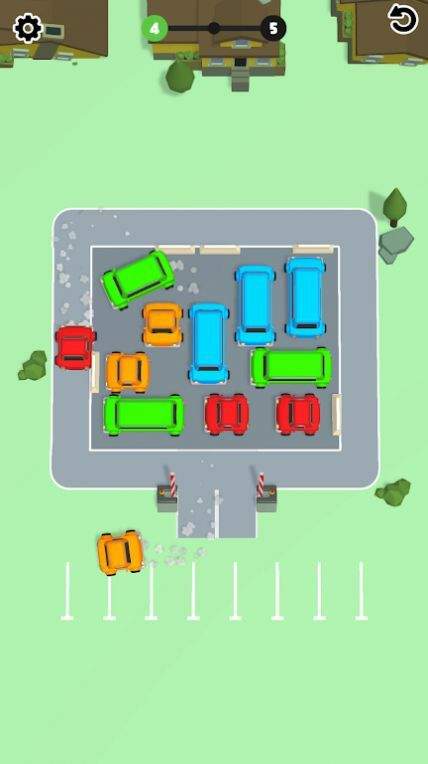 交通混乱停车游戏