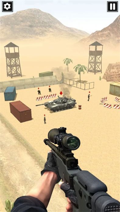 精英狙击手3D攻城战游戏图3