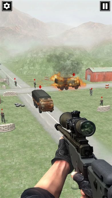 精英狙击手3D攻城战游戏图1