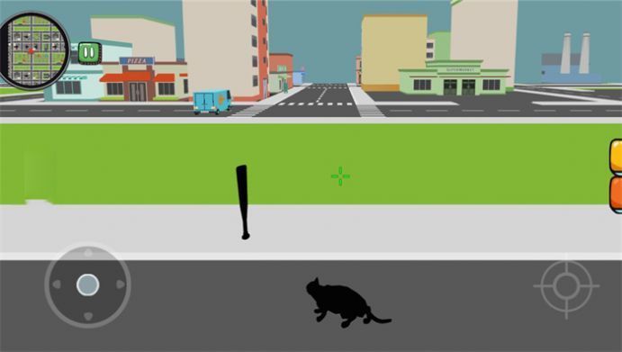 猫咪城市探索行游戏图1