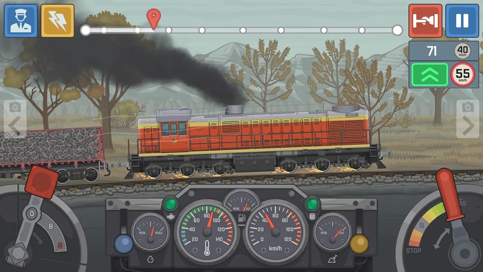 火车驾驶模拟器游戏图1